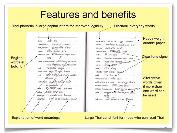 English Thai Dictionary Denis Segaller Benefits English Thai Dictionary Benefits