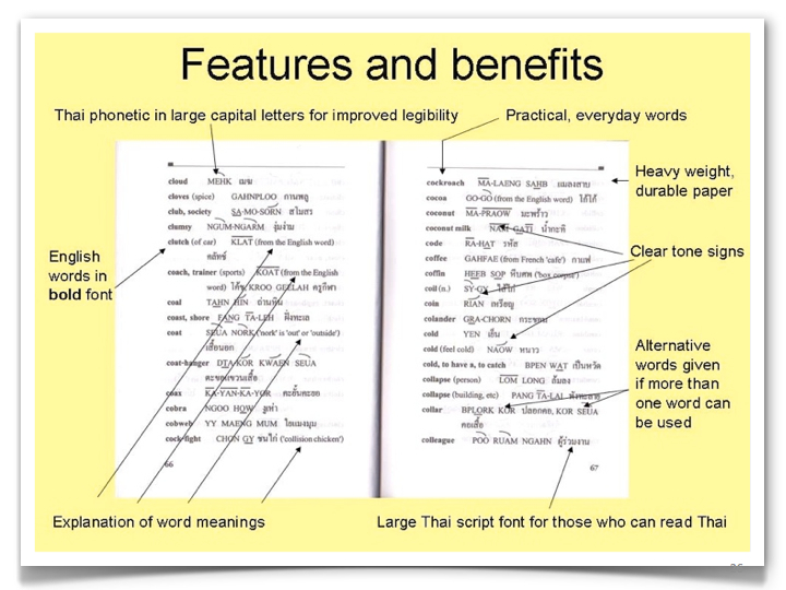 English Thai Dictionary Benefits
