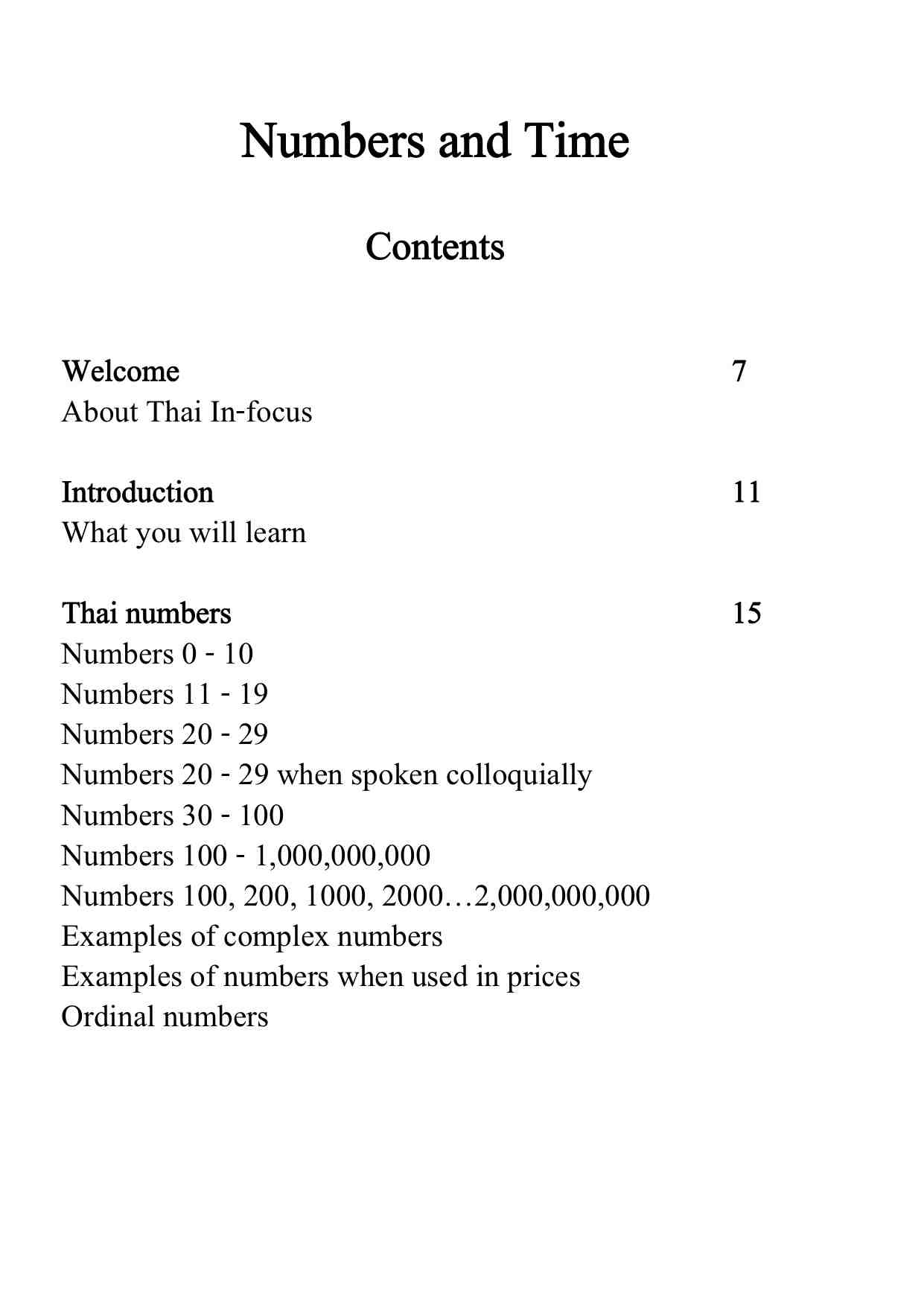 Thai Infocus Numbers content 1