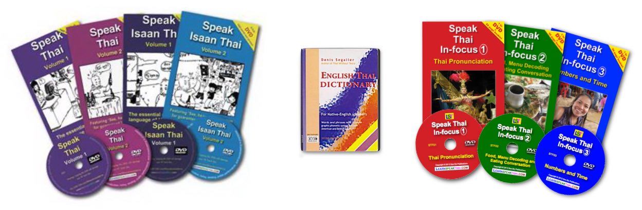 Learn Thai Book and DVD range
