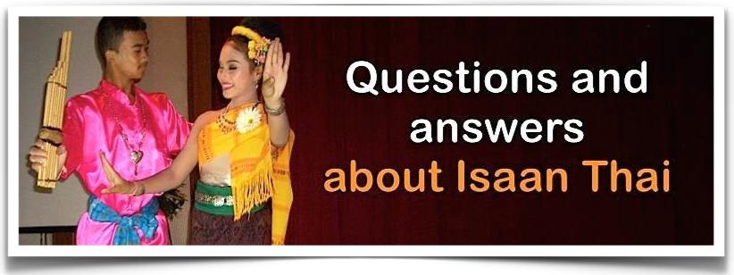 Q&A About Isaan Thai Language