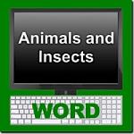 Thai Online Words for Animal and Insects Logo 