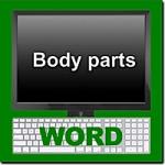 Thai Online Words Logo for Body Parts